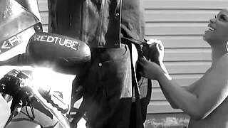 HD- Biker Boys get there Dick Sucked all the time Layla Perez Super Hot Films