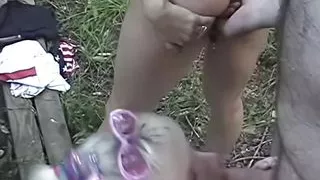 Retro Threesome Outdoor