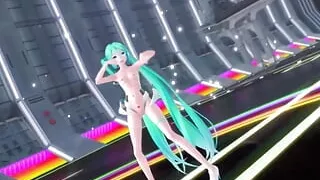 Cute Miku - Sexy Dance Full Naked (3D Hentai)