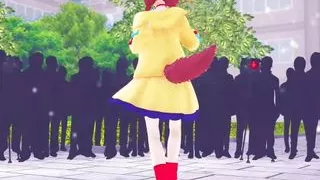 Cute Girl - Shameful Dance (3D Hentai)