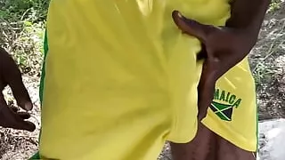 Jamaican black muscle dick