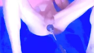 German: New fuck machine 100 watts - test run with it!