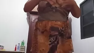 Cumming on Huge Cock