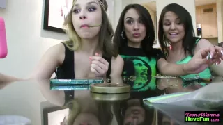 Teen Amateurs Ride Cock