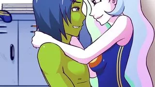 Derpixon Warming Up In LockerRoom