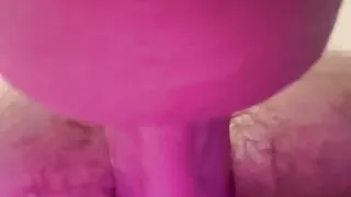 Playing with my tight little asshole starching myself out with my toys