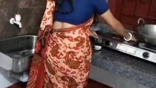 Small Tits And Petite Body Teen Bhabi Gets Her Tight Pussy Stretched in Kitchen.