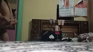 Bhabhi fucked hard in standing position and reverse cowgirl style hard rough sex