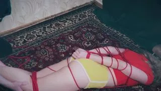 How to tie a slave with a rope