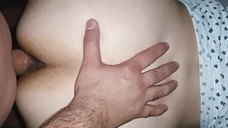 Step mom get fucked with 10 inch of dick from step son