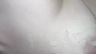 I came in her mouth, on her face and on her tits
