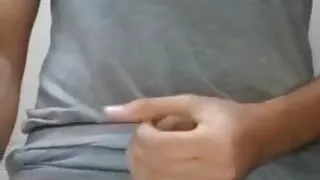 Lacey mounir fondles a male penis part 1