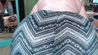 928 Custom for Jerry Modeling Leggings Then Sitting on His Face