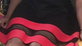 Desi bhabhi cum on feet