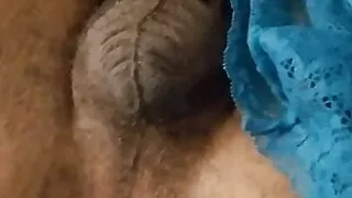 Bbw Sissy chub CD easily taking dildo in her slutty asshole