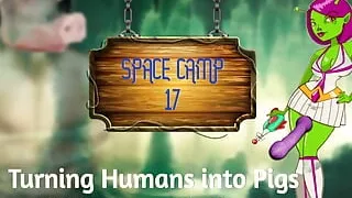 AUDIO ONLY - All female alien race turns men into fat sissy pigs humiliation