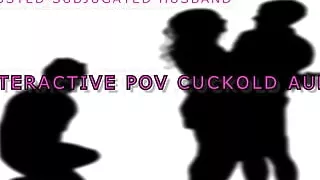 AUDIO ONLY - Guilt free wife disgusted subjugated husband