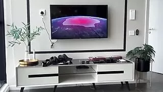 Stepmom Got Cum on Her Tits From Stepson