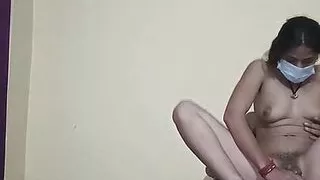 Bhabhi fucked in doggy style and riding her lover's dick