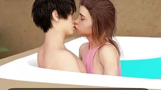 Milfy City # 34 They won't know that you're my stepbrother even if they see you, get your dick out now