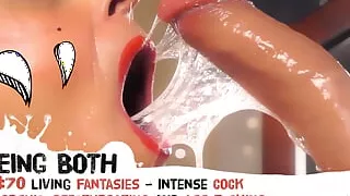 #70 Trailer-Living fantasies - intense cock worship, deepthroating and ass-fucking - BeingBoth