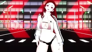 Sexy Korean Anime Girl - Hot Dance
