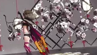 Ariel - Sexy Teen Dancing and Gradual Undressing