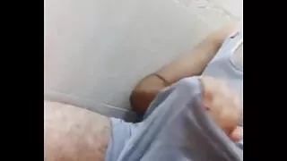 Mounir is stroking the penis, where is my friend? I can't wait