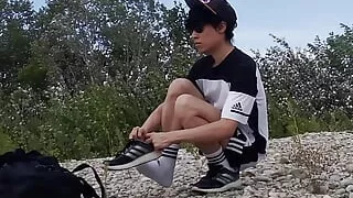 Amateursex, Asiatische Weiber, Masturbation, Shorts, Sport, Wild ficken