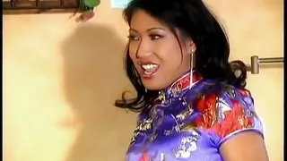 Behind the scenes footage of actors before and after the scenes