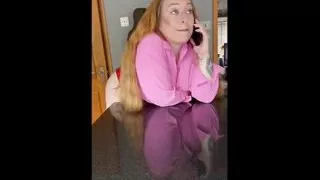 Getting Fucked by My Husbands Friend Whilst He Listens