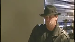 Hot blonde babe with nice tits takes dildo in her cunt and fingers in her ass