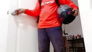 Delivery Riders Fuck Me While My Husband Is Not Here