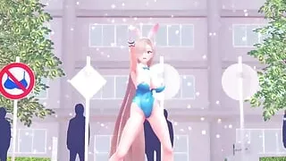 Asuna - Hot Dance In Erotic Bunny Suit