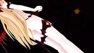 Sara Hoshikawa - Cute Teen Dancing Naked In Sexy Bat Suit