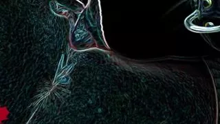 Satanic Pussy Eating. Ritual Licking and Sucking Brings Lilith to Orgasm. Psychedelic Edge Fx Version. Main View.