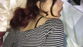 Hot and Great Wife Lets Her Huge Pussy Fucked Until It's Full of Cum - Porn in Spanish