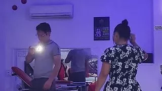 I Put A Mature Brunette Milf To Work My Cock At The Motel