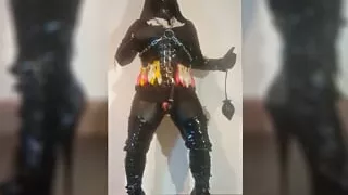 Boots, Condom, Huge Dildo, Nun, Uniform Sex, Vibrator Sex