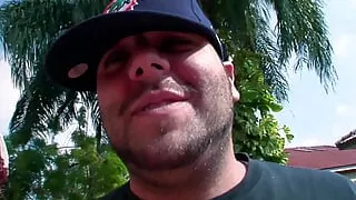 Brown-haired milf with big tits gets fucked hard by stranger