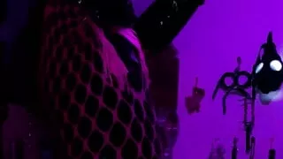 Wooden Pony Self Bondage PVC Catsuit