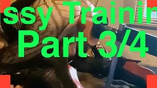 Sissy Training Session Part 3 - October 12.2023