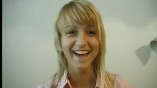 He loses a bet and the blonde Sandra my second cousin is