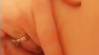 Playing with my pussy