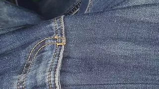 Step son pulled down jeans and let step mom handjob his dick