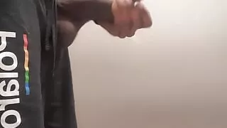 expressing warm milk in a public bathroom with the door open