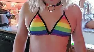 Ultra gay sissy faggot begs Daddy