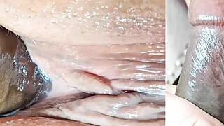 Caught perverted guy taking off his pants and showing me his cock - hijab, BBW SSBBW, blowjob, BBW creampie, bust a nut, fat