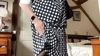 Dressed with a Sunday dress