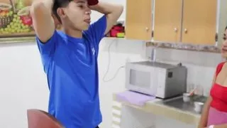 Horny MILF Fucks Her Boyfriend's Big Cock Until He Gets Horny - Porn in Spanish